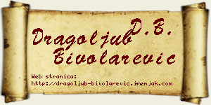 Dragoljub Bivolarević vizit kartica